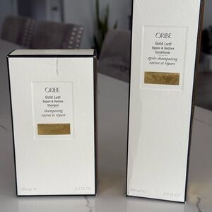 New Oribe Gold Lust Repair & Restore Shampoo/Conditioner